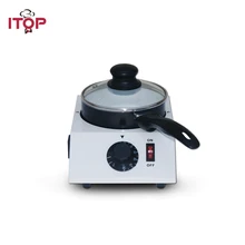

ITOP 40W Mini Electric Chocolate Melting Machine Single Pot Ceramic Non-Stick Pot Tempering Cylinder Melter Pan 220V