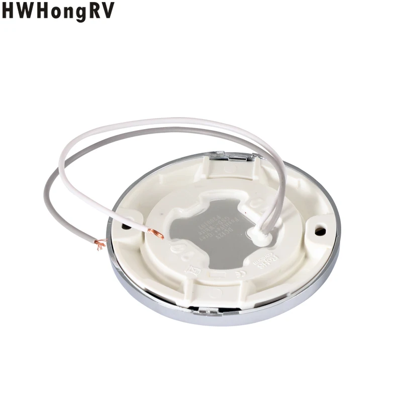 2 PCS Promotion New LED Lamp 12V DC LED Circular Roof Ceiling Light Caravan/RV/Car/Motorhome/Marine