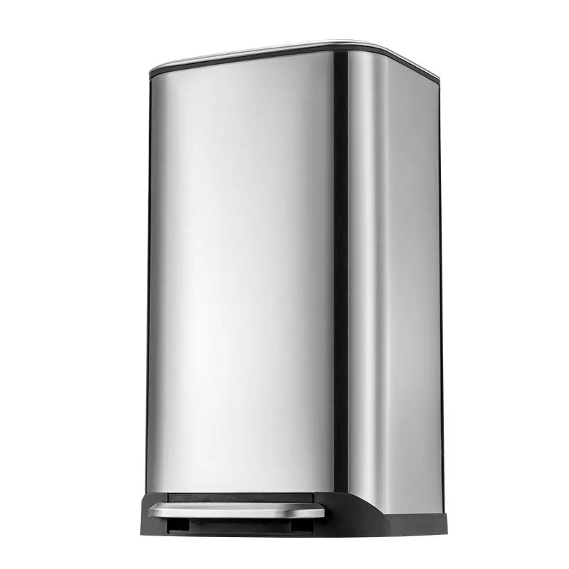 

Large Capacity Stainless Steel Pedal Kitchen Garbage Can Household American-Style Commercial Use Large Size with 20 L 40 Litres