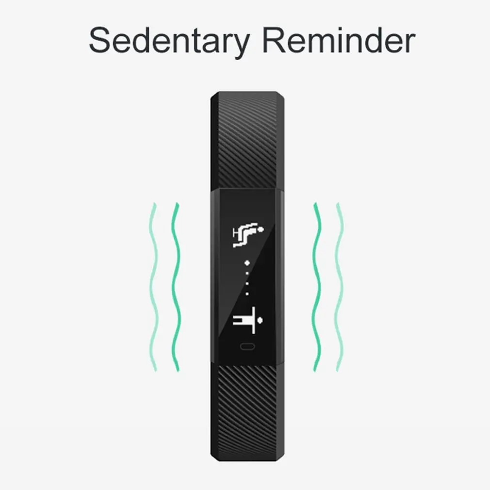 Водонепроницаемый смарт-браслет Smartband 4,0 с 0,86 дюймовым OLED сенсорным экраном мониторинг сна подсчет шагов