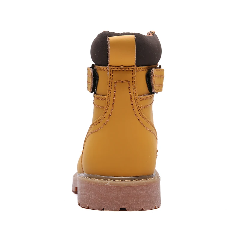 VRYHEID/новые зимние теплые мужские ботинки водонепроницаемые зимние ботинки из натуральной кожи ботильоны рабочие ботинки мужские и женские ботинки Большие размеры 35-46
