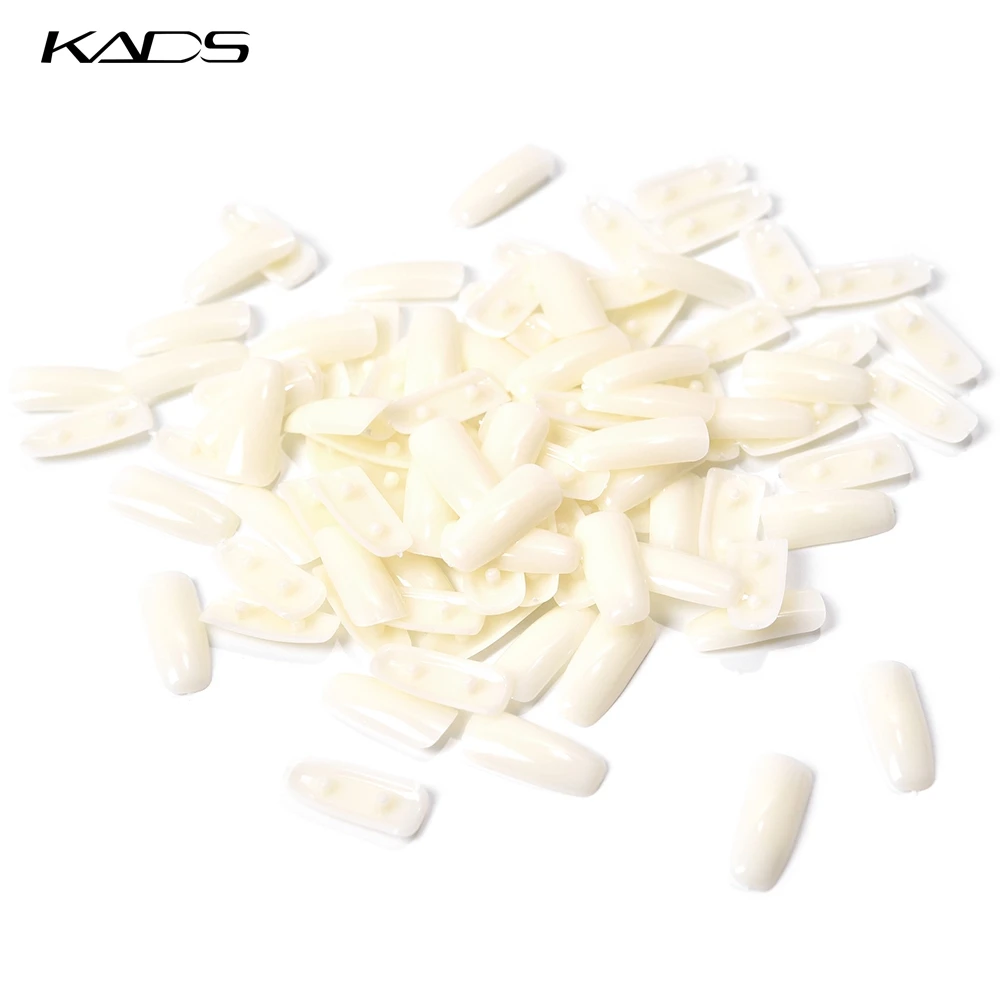 KADS 100 ШТ./УПАК. Splastic типсы для использования практики Практика дисплей Обучение Nail