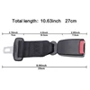 Universal Car Safety Belt Extender 23cm Car Seat Belt Extension Plug Buckle Seatbelt Clip Auto Accessories ► Photo 2/6