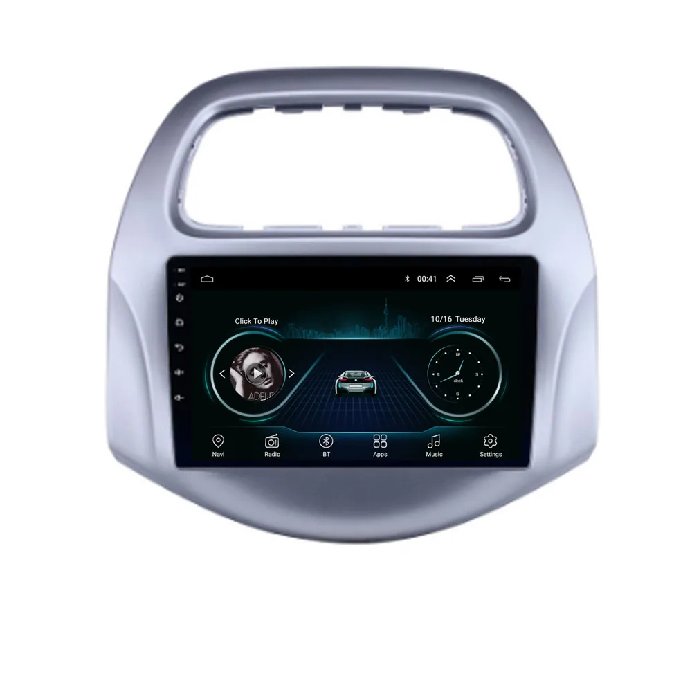 

9" Quad-core 2.5D IPS screen Android 10 Car GPS radio navigation for Chevrolet Spark 2018-2020