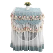 Многофункциональный домашний твердый декоративный портативный чехол для стиральной машины сушилка моющаяся Анти-пыль кружева полный водонепроницаемый аксессуары