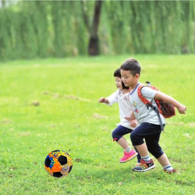 2pcs Sports Goods Set 1 Inflatable Basketball & Football & Volleyball Sports Ball with One Inflator for Kids Children Best Gifts 6