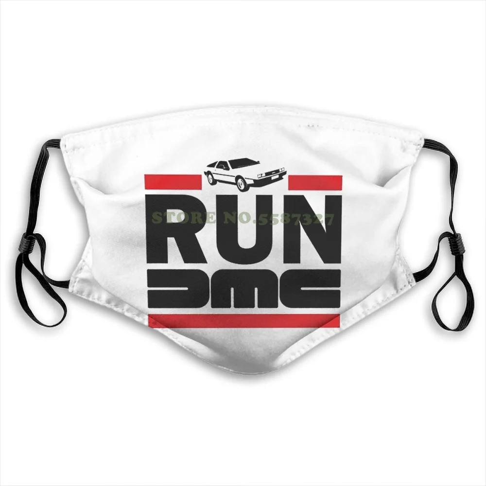 

Runner Dmc Car Time Machine Xl Grey Fashion Funny Reusable Masks