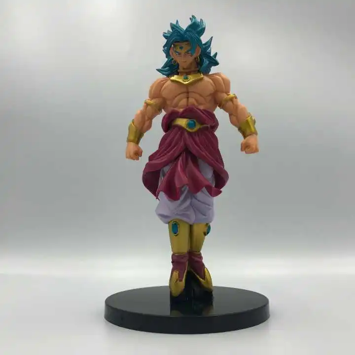 

Dragon Ball Z Broly Goku Vegeta Gogeta Gohan Trunks Cell PVC Anime Figure DBZ Collection Model Christmas gift 21cm