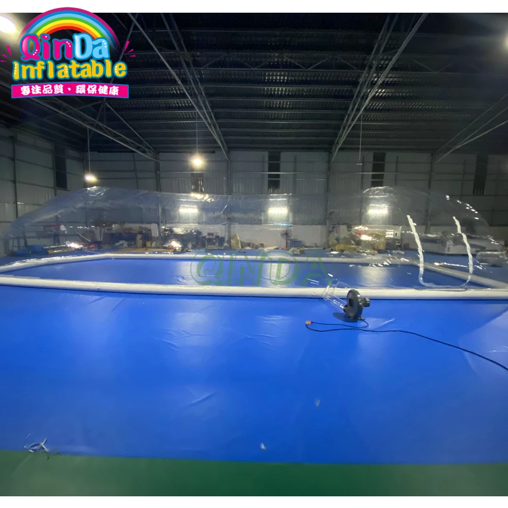 2020 New Inflatable Pool Dome For Sale/ Pools Inflatable Transparent Dome Tent For Sale 3