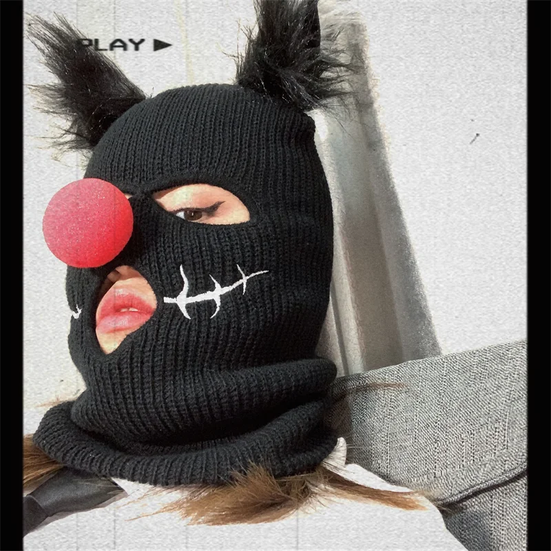 帽子 c0mi / new iruse2 23aw lop ear balaclava c0mi / new iruse2