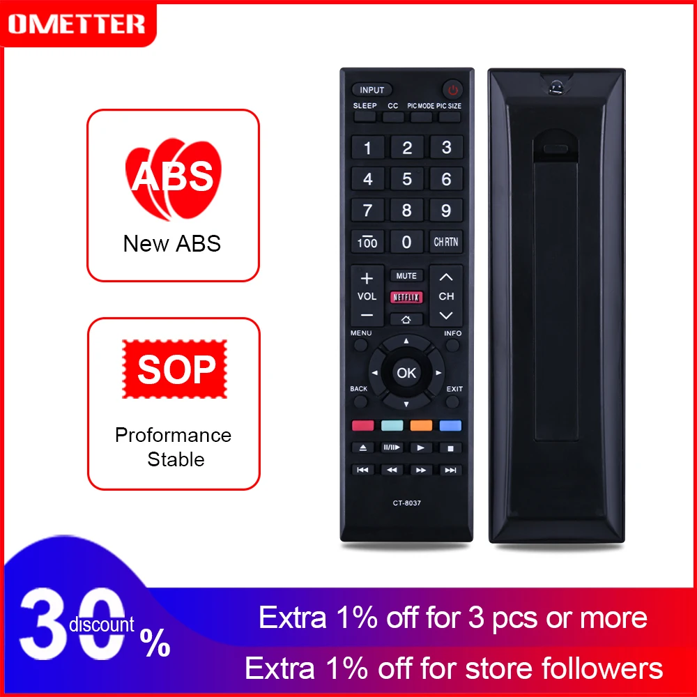 Пульт дистанционного управления для Toshiba CT 8037 65L5400 65L5400U 65L5400UC 58L5400 58L5400U|Пульты ДУ| |