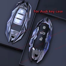Car Key Case Cover shell fob For Audi A1 A3 Q2L Q3 S3 S5 S6 R8 TT TTS 2020 Q7 Q5 A6 A4 A4L Q5L A5 A6L A7 A8 Q8 S4 S8 accessories
