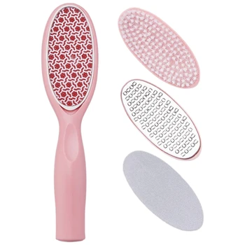 

4 in 1 Kit Foot Care Callus Remover Brush Glass Grinding Dead Skin Feet Grinding G6KE