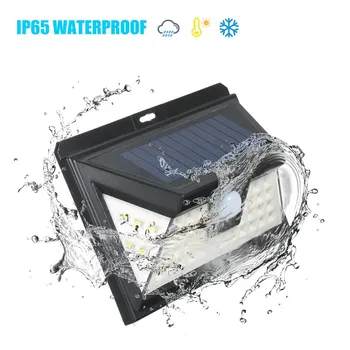 

LED Solar Power PIR Motion Sensor Wall Light Outdoor Garden Lamp Waterproof Garden Waterproof Lamp Garden Lamp Solar