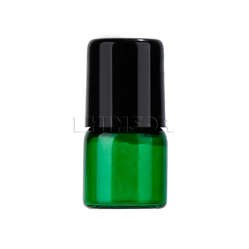 50PC Pack 1ml 2ml 3ml 5ml Colorful Glass Roll on Bottles Doterra Containers Sample bottle Essential 3