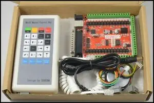  USB LPT Mach3 CNC 6 eje Motor paso a paso Manual del controlador de la caja de Control CNC Kit
