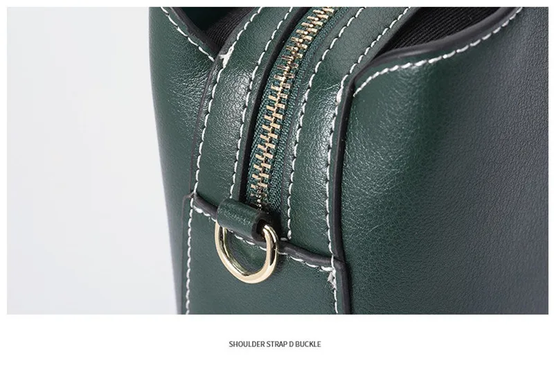 New leather female bag European and American fashion single shoulder bag popular solid color small bag simple diagonal bag
