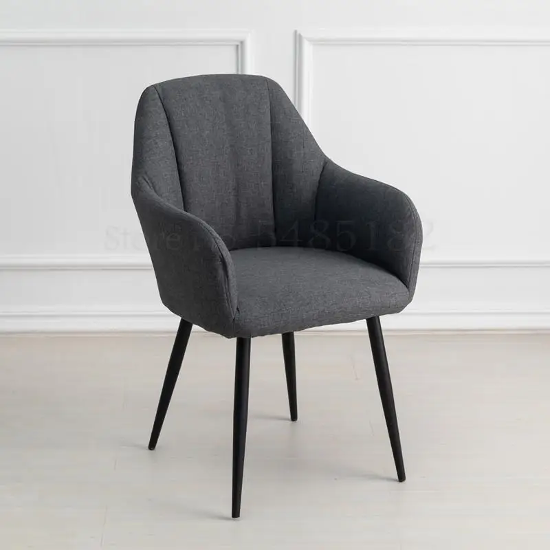 В скандинавском стиле, современный минималистичный стул для домашнего ресторана, комбинированное кресло для кафе, молочного чая, магазин, Сетчатое красное заднее кресло - Цвет: Boom clap  1