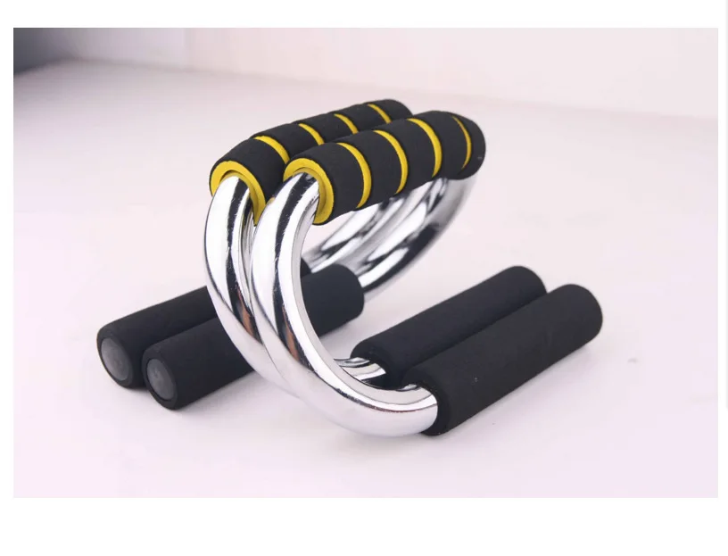 

Electrochromism-S Type Push-up Frame, ABS Equipment, Fitness Small Equipment Rough Thick Electroplated
