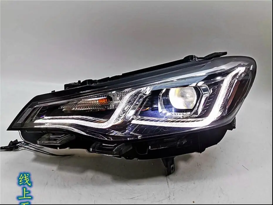 1pcs~2020y car bupmer head light for Chevrolet Monza headlight car accessories All in LED fog for Monza headlamp