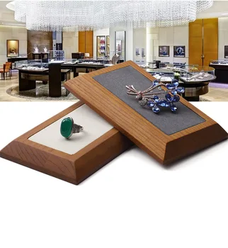 

New Bracelet Display Tray solid wood brooch, stationery, string shelf, trinket, display board, ornaments, props