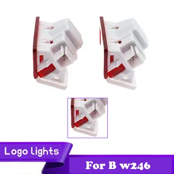 

2PCS Car Door Welcome Light LED Mood Projector Auto Logo For Mercedes Benz B w246 Ghost Shadow Light Car Accessories