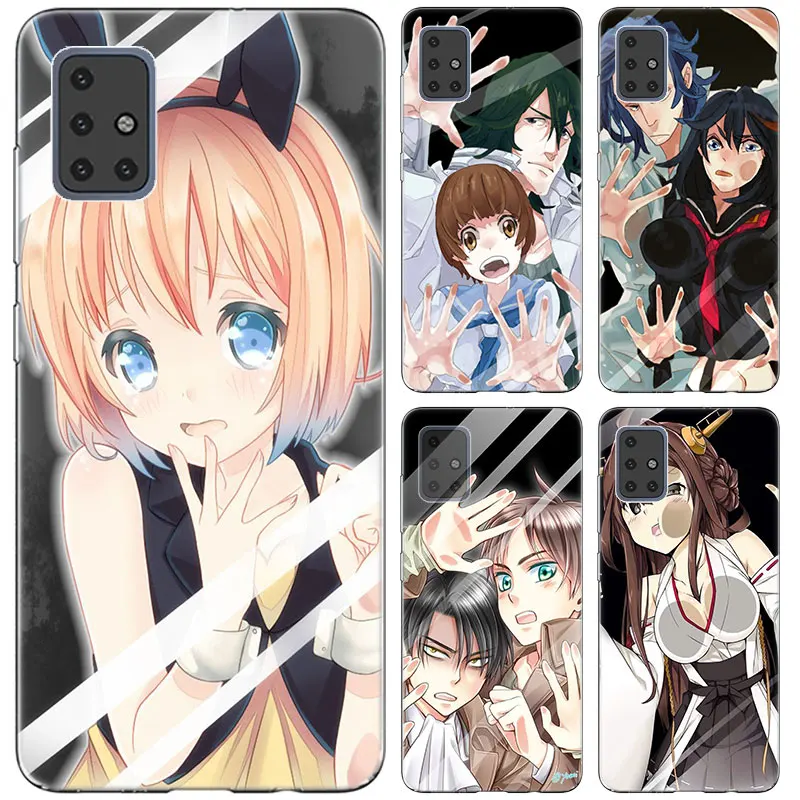 Anime touching the screen Case For Samsung Galaxy S11E S11 Plus A10S A20S A30S A50S A70S A51 A71 M30S M40S Note 10 Lite A90 5G |