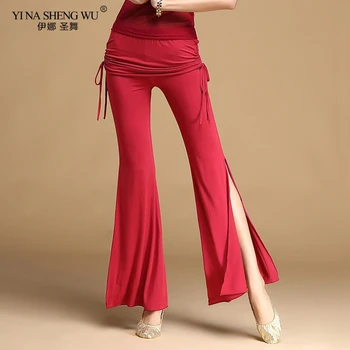 

New Girls belly dance Practice trousers lady belly dance waist trousers comfortabel women belly dance Superelasticity pants MLXL