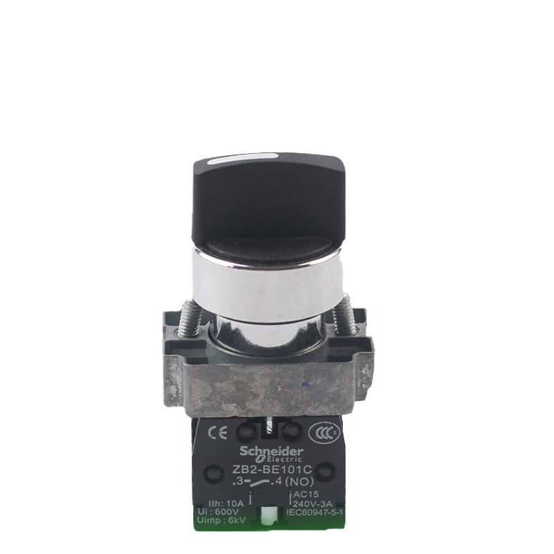 

Second gear self-reset knob switch XB2BD41 two-position selector switch 22mm handle switch
