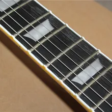 Заводская Заказная новая табак Цвет Тигр Пламя электрогитара с эбеновым грифом Лады привязки 10YUE 1959