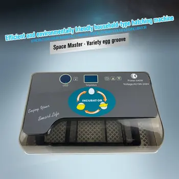 

Home Incubator with LED Lighting 12 Egg Automatic Incubator Chicken Duck Goose Bird Hatcher Animal Husbandry