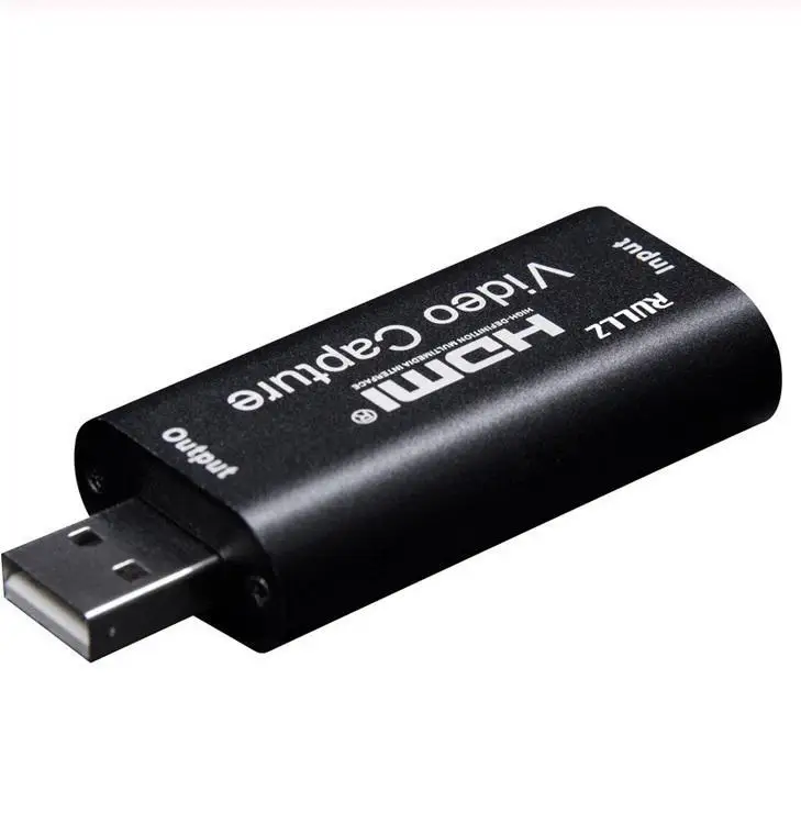 Захват видеокарты HDMI захват потоковой VHS Плата ЗАХВАТ USB 2 0 карты рекордер коробка