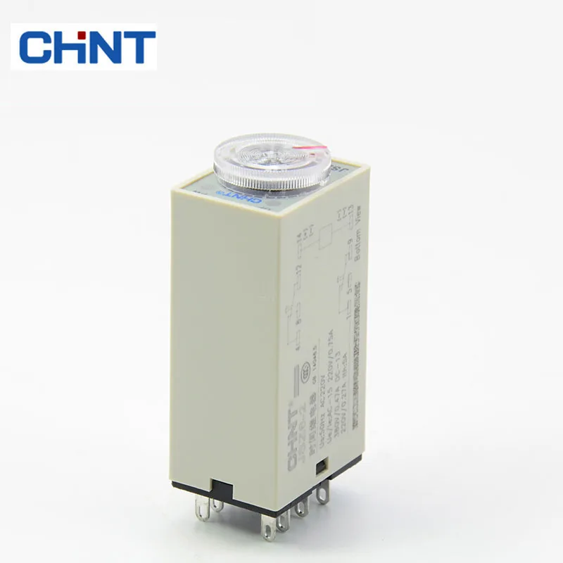 Chint Original Jsz64 Jsz62 H3y-4 H3y-2 5s Poder na Hora Relé de Atraso dc 24v ac 220v 1s 10s 60s Interruptor de Minuto 14 Pinos
