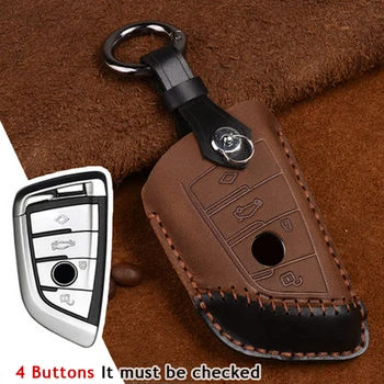

For BMW 320li/523li/525li/528li/530 /X1/X2/X5/X3/X4/X6/118i/730 F15 F16 G30 G11 F48 F39 Car Key shell case wallet Cover key Pad