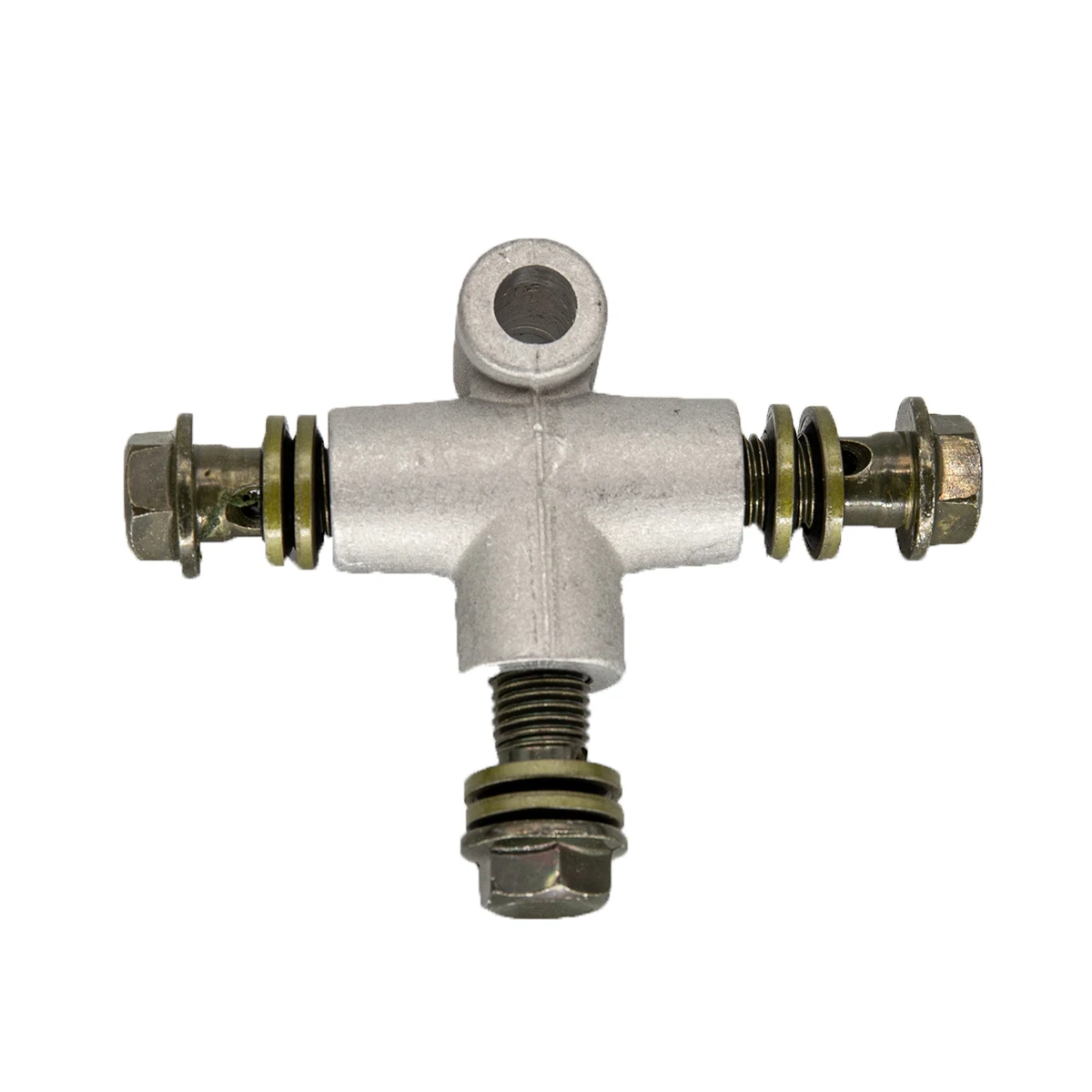 1 Pcs Hydraulic Brake Hose Line T Piece Coupling Plug 3 Way Adapter Brake System