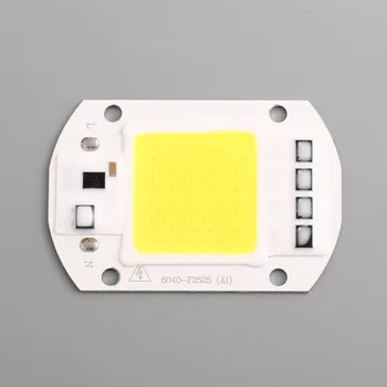 

50W LED COB Chip IP63 Waterproof Smart Integrated High Luminous LED Chip DIY LED Floodlight Cold White/ Warm White AC 110V 220V