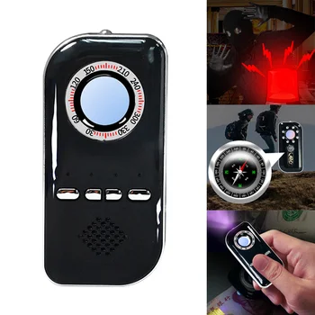 

Multifunctional Tools Infrared Detector Anti-lost Anti-theft Alarm Com Pass Violet Detector Camping Survival Tool Red/White/Blac