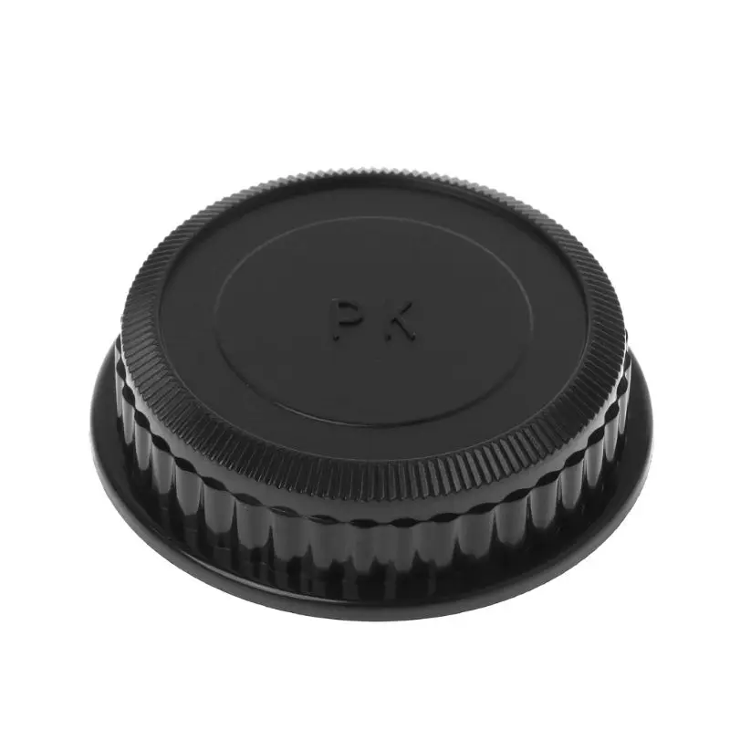 

Rear Lens Body Cap Camera Cover Set Anti-dust Screw Mount Protection Plastic Black for Pentax PK DA126