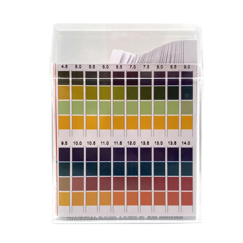 Description Picture 3 of item100pcs PH0-14 Test Paper Laboratory Household PH Test Strips Indicator Scientific Litmus Alkaline Acid Testing PH Test Meter