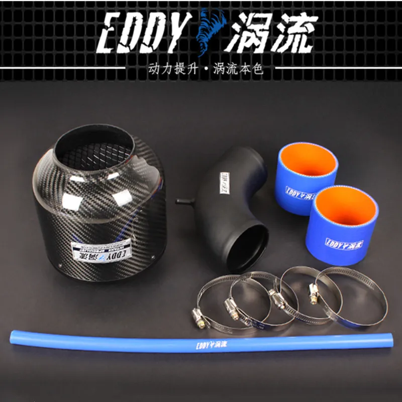 EDDY Intake System Air Intake Pipe & Carbon Fiber Air Filter for Audi S3 2015-2017 S5 2010 Q3 2013-2015 Q5 1.8T 2.0T 3.0T