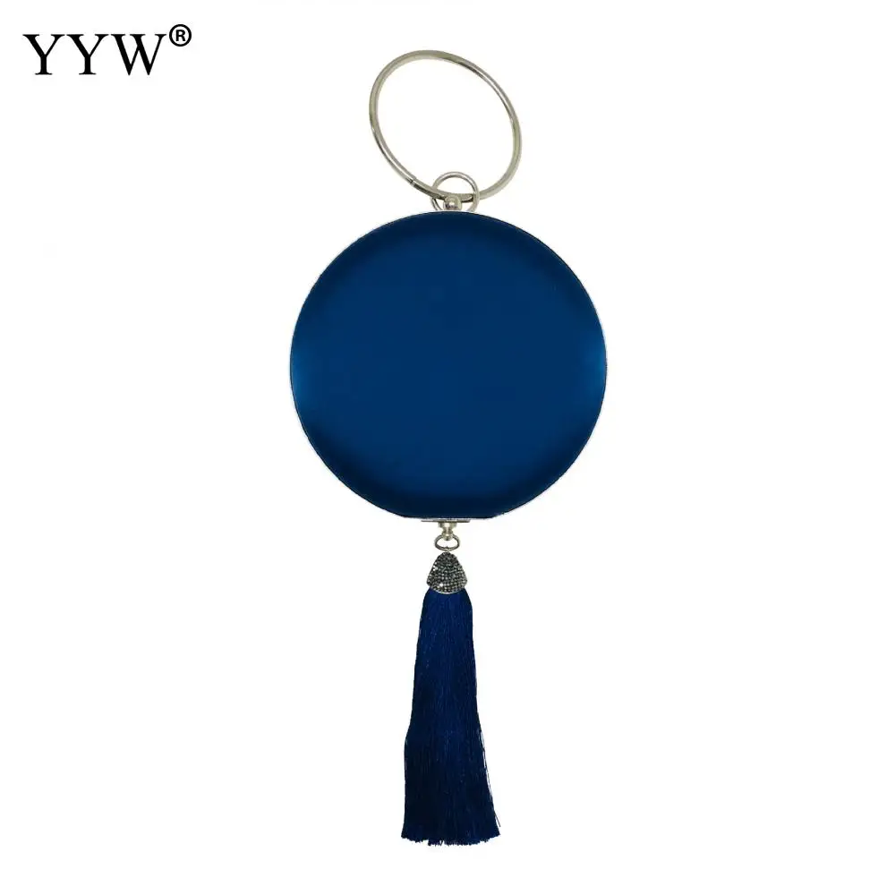

Fashion Women Bag Tassel Metal Small Day Clutches Ladyevening Bags Wedding Purse Female Handbag Women Satin Tassel Retro Bag