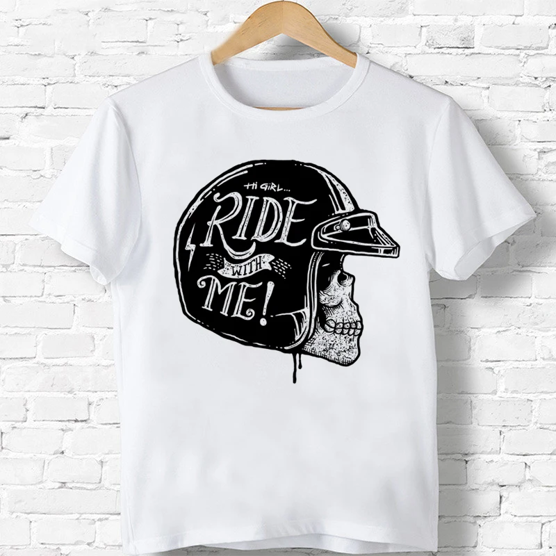 Новинка футболка Hi Girl Ride Me футболки для мальчиков и девочек топы больших детей