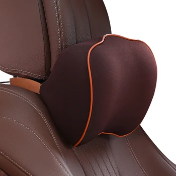 

Car Neck Headrest Pillow Cushion Auto Seat Head Support Neck Protector Automobiles Seat Neck Rest Memory Cotton Car Accessories