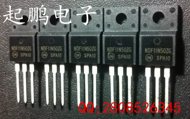 

Free Delivery. 11 a500v NDF11N50ZG field effect quality first