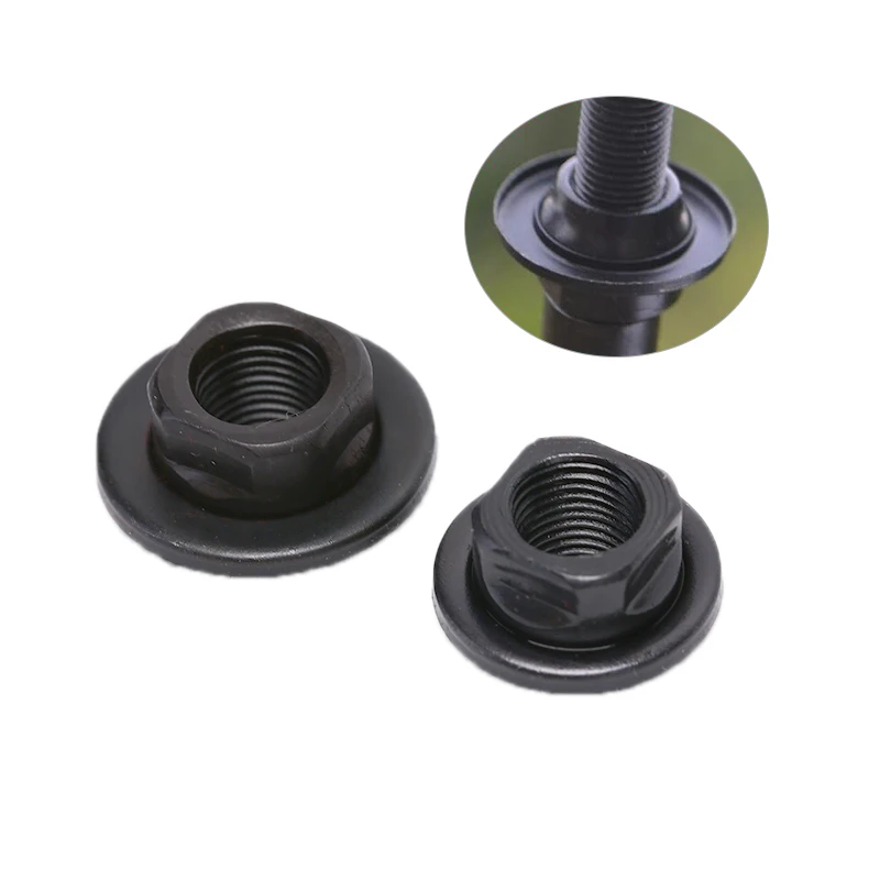 1 шт. велосипедная гайка с фиксированной передачей передняя и задняя осевой винт