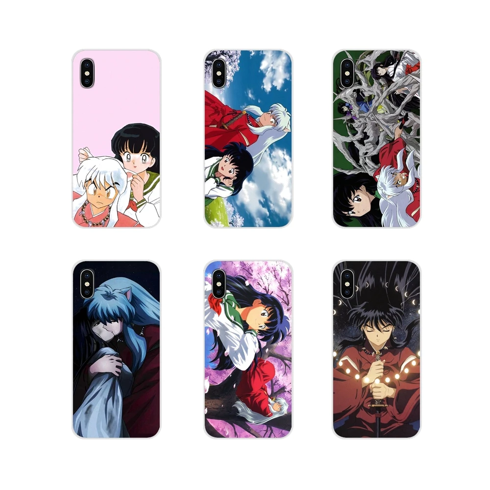 Прозрачные мягкие чехлы для Huawei Y5 Y6 Y7 Y9 Prime Pro GR3 GR5 2017 2018 2019 Y3II Y5II Y6II Inuyasha Японские