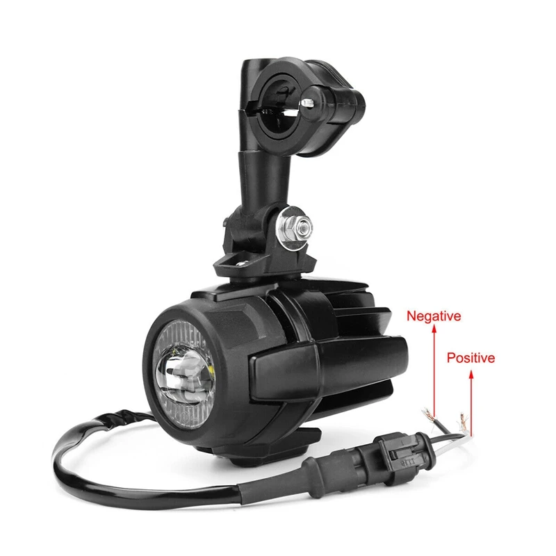  40W Motorcycle LED Auxiliary Fog Spot Light Safety Driving Lamp for BMW R1200GS ADV - 4000416729333