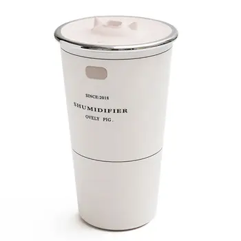 

450ml Cup Shape Ultrasonic Air Humidifier Aroma Essential Oil Diffuser for Home Car USB Fogger Mist Maker