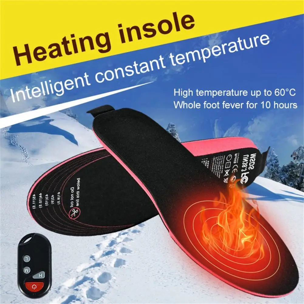 

Electric Heated Insole High Quality Winter Insole Easy to Clean Power Saving Heated Insoles USB Heated Shoes Insoles Pad