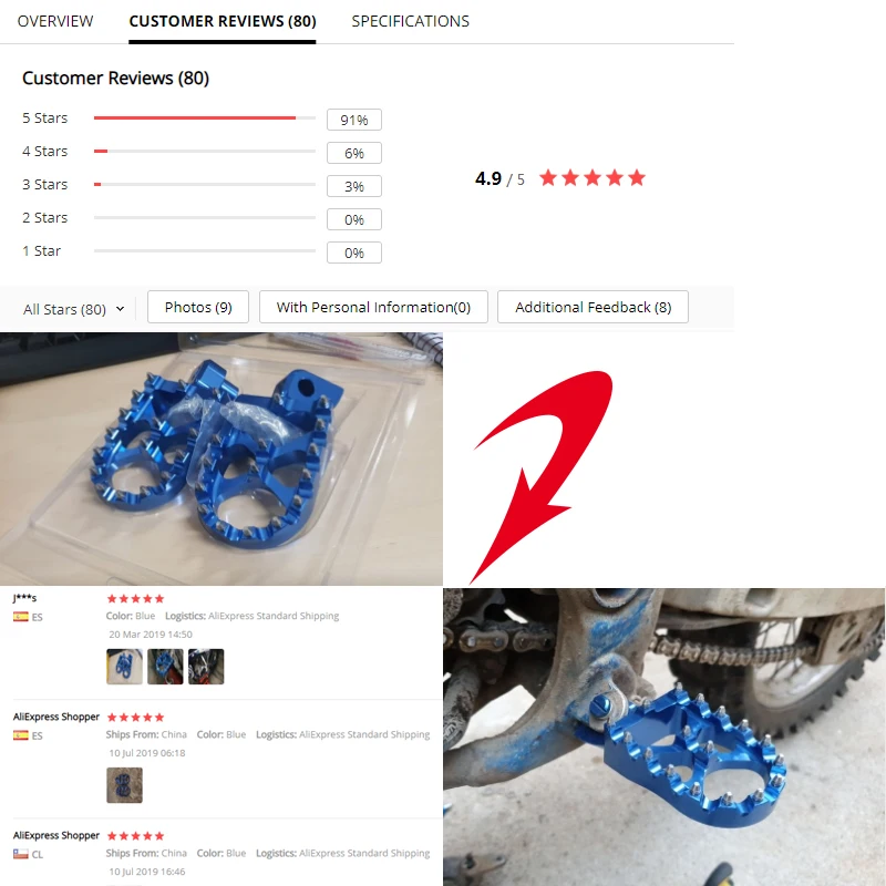 Подножка мотоцикла подножек подножки для Yamaha YZ 65 85 125 250 125X 250X 250FX 450FX WR 250F 450F YZ F WRF 250 450 2001